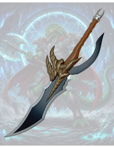 Adaga Colmillo Veneno Kasaka réplica Solo Leveling