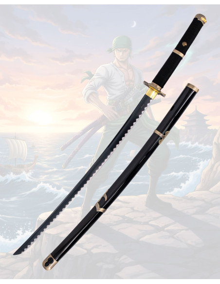 Katana funcional Yubashiri do Zoro de...