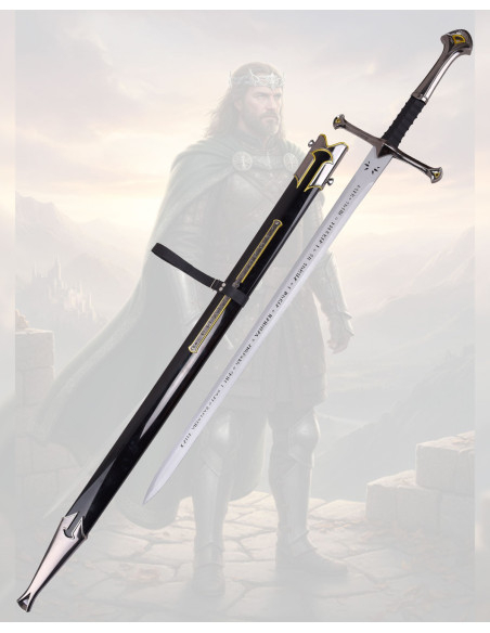 Espada não oficial com lâmina em...