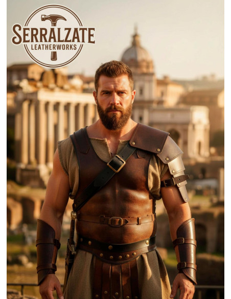 Espaldar de gladiador Retiarius...