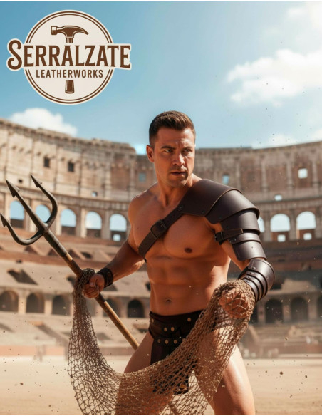 Espaldar de gladiador Retiarius...