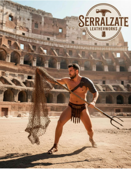 Espaldar de gladiador Retiarius...