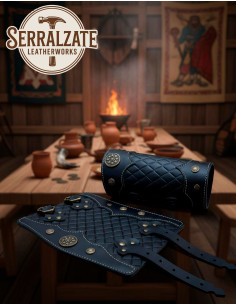 Pulseiras de couro Bertrand negras para recreação 2