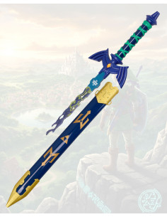 Mini espada Mestre colecionável Link, The Legend of Zelda