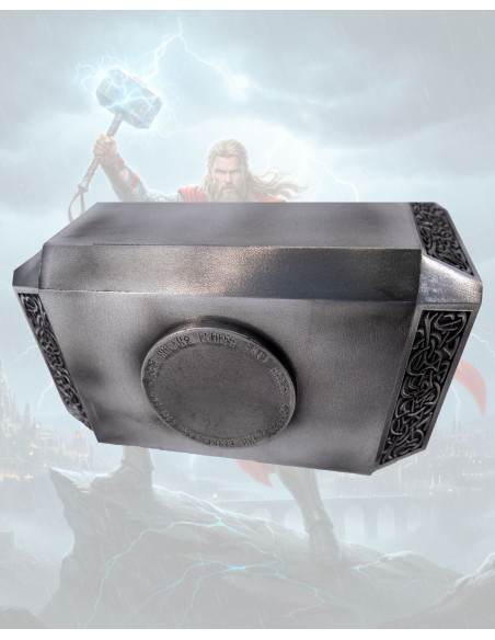 Réplique du marteau de Thor en acier...