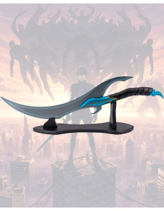 Adaga Baruka Solo Leveling réplica aço azul 2