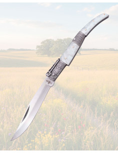 Canivete Terceira Série Seda Pérola CNC Aço Inoxidável