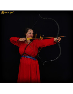 Vestido medieval longo em algodão modelo Maiden, cor... 2