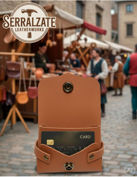 Bolsa de moedas e cartões para...