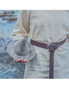 Umbo medieval alemão em forma cônica, em aço 2