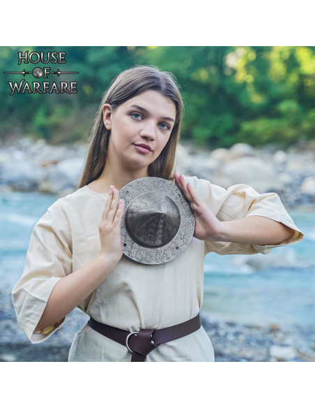 Umbo medieval alemão em forma cônica,...