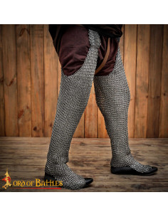 Calças de malha de aço, anéis de 9 mm. 2