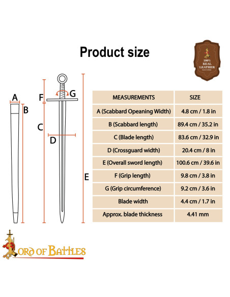 Espada medieval vikinga forjada à...