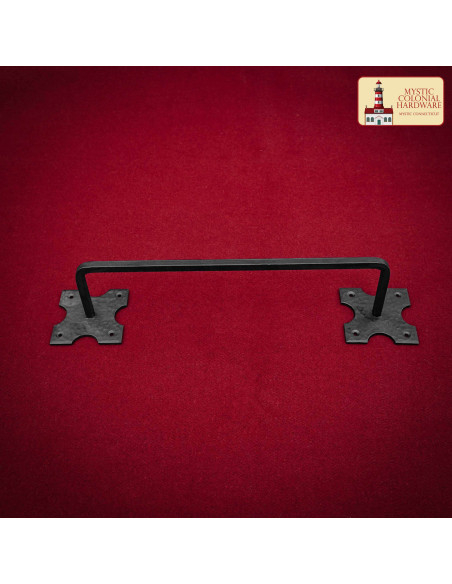 Toalheiro medieval em ferro forjado à...