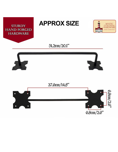 Toalheiro medieval em ferro forjado à...