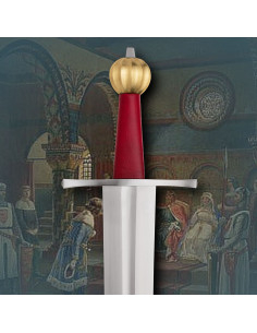 Espada medieval do Senescal Séculos XIV, com bainha