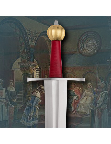 Espada medieval do Senescal Séculos XIV, com bainha