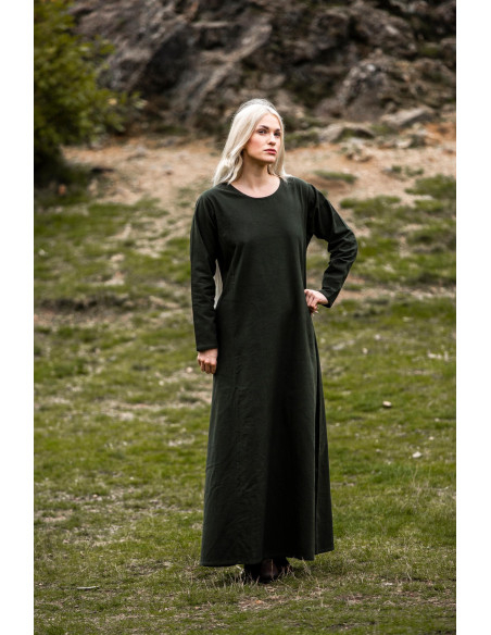 Vestido medieval modelo Alvilda com...