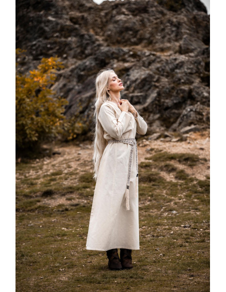 Vestido medieval modelo Alvilda com...