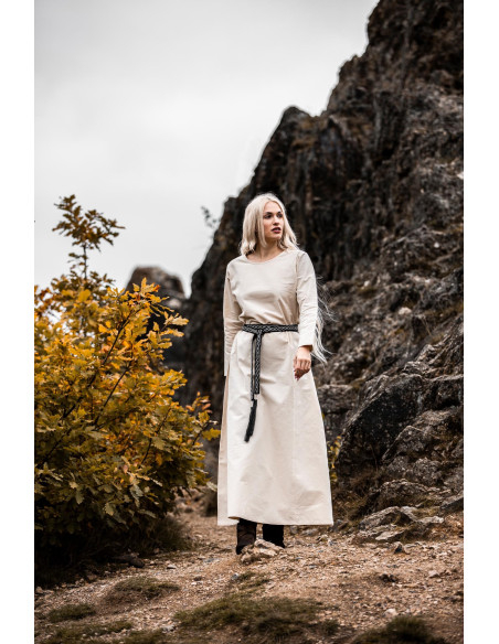 Vestido medieval modelo Alvilda com...