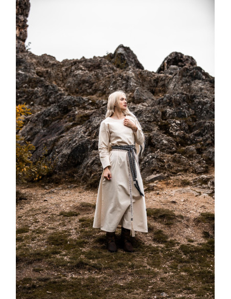 Vestido medieval modelo Alvilda com...