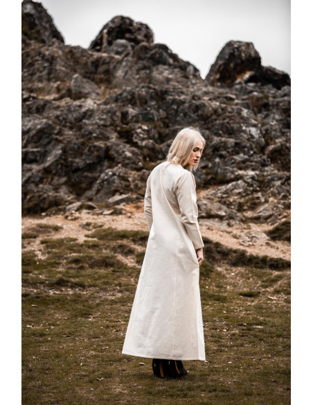 Vestido medieval modelo Alvilda com...