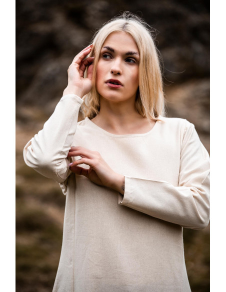 Vestido medieval modelo Alvilda com...