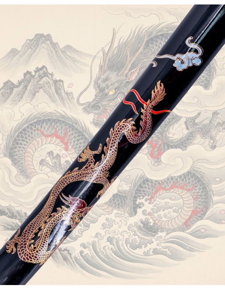 Katana Funcional Aço 1045 Bainha...