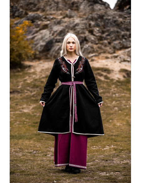 Casaco vikinga para mulher Birka...