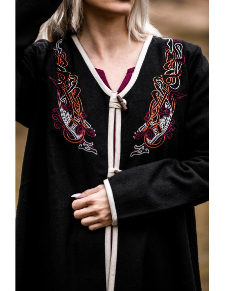 Casaco vikinga para mulher Birka...