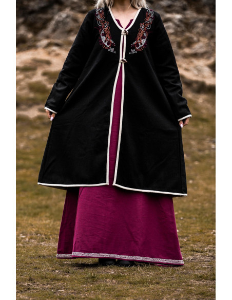 Casaco vikinga para mulher Birka...