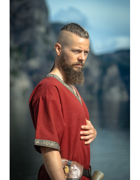 Túnica curta vikinga modelo Loki, cor...