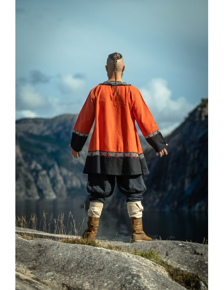 Túnica curta viking modelo Freydis,...