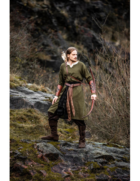 Túnica de arqueiro modelo Ansgar com...