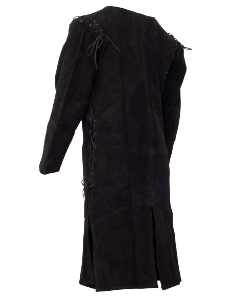 Túnica medieval em camurça modelo...