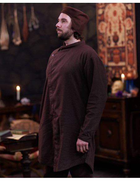 Túnica medieval em algodão modelo...