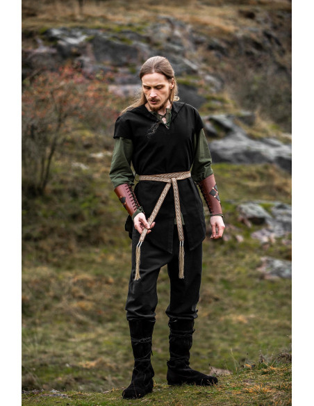 Cinto unissex modelo Veigga bege com...