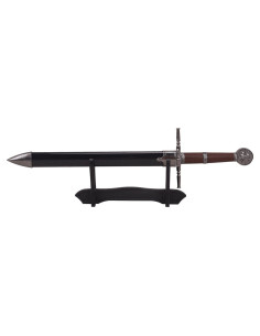 Mini espada Geralt de Rivia Witcher 3 colecionável com... 2