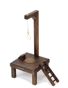 Forca medieval (14x14x30 cms.)