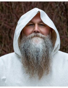 Traje de monge em algodão modelo Adson, cor natural 2