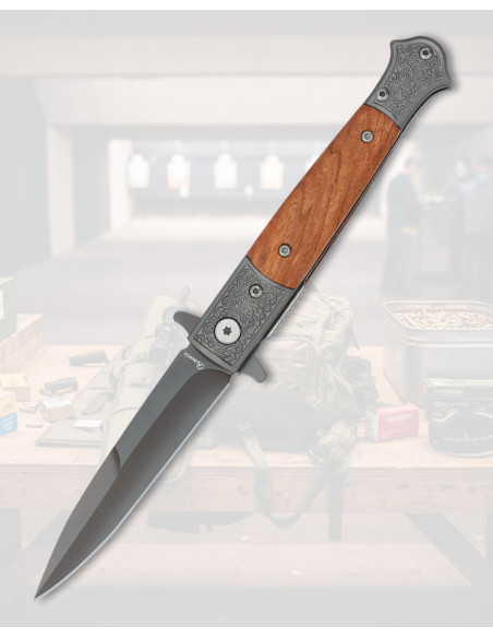 Faca Albainox. Madeira Zebra