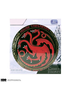 Placa oficial Targaryen Game of Thrones, 30cm 2