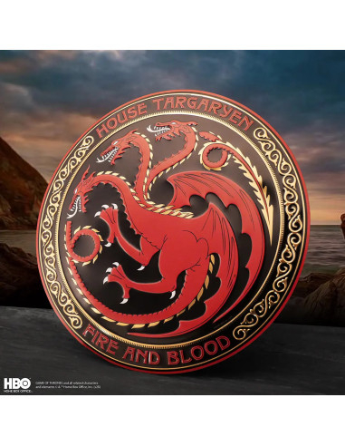Placa oficial Targaryen Game of Thrones, 30cm