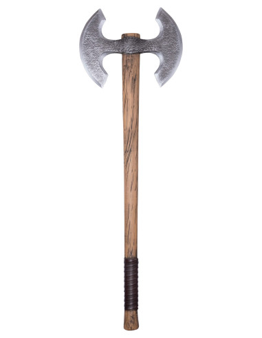Machado duplo vikingue para LARP modelo Drengir