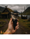 Chifre vikingo natural para beber acabamento polido (150 ml.)