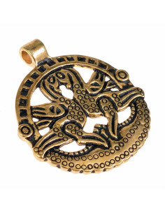 Pingente Kuhmoinen Amor Eterno Pássaros Antigo 2