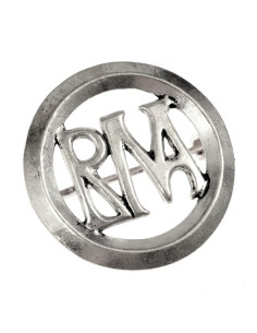 Réplicas de fíbula romana ROMA em bronze 2-3 d.C 2