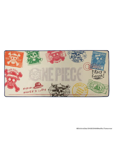 Mousepad One Piece Netflix Chapéu de Palha oficial
