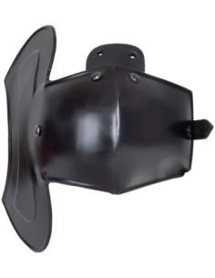 Cobra medieval em aço modelo Nova, acabamento escurecido 2