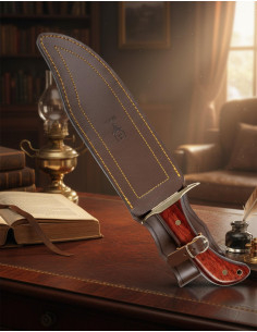 Faca de Aventura Muela Modelo Lenhador, com Estojo 2